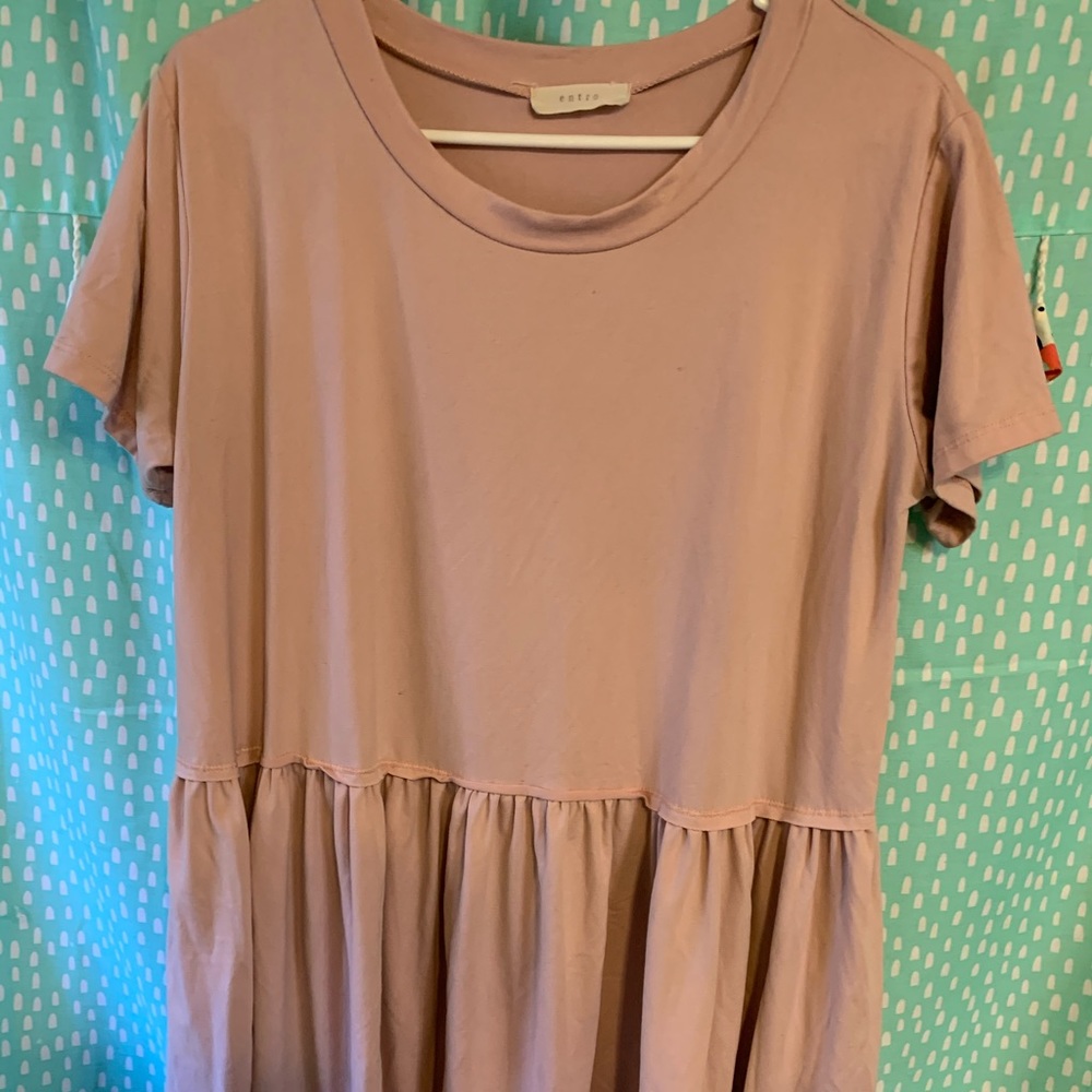 Blush pink dress